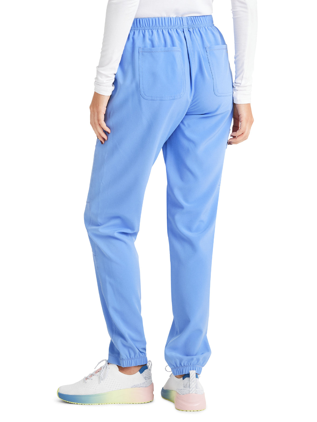 Women's 6-Pocket Contemporary Jogger Pant - IP042A - Ciel