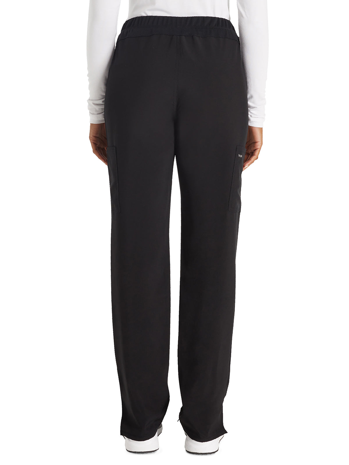 Women's 4-Pocket Straight Leg Pant - IP072A - Black