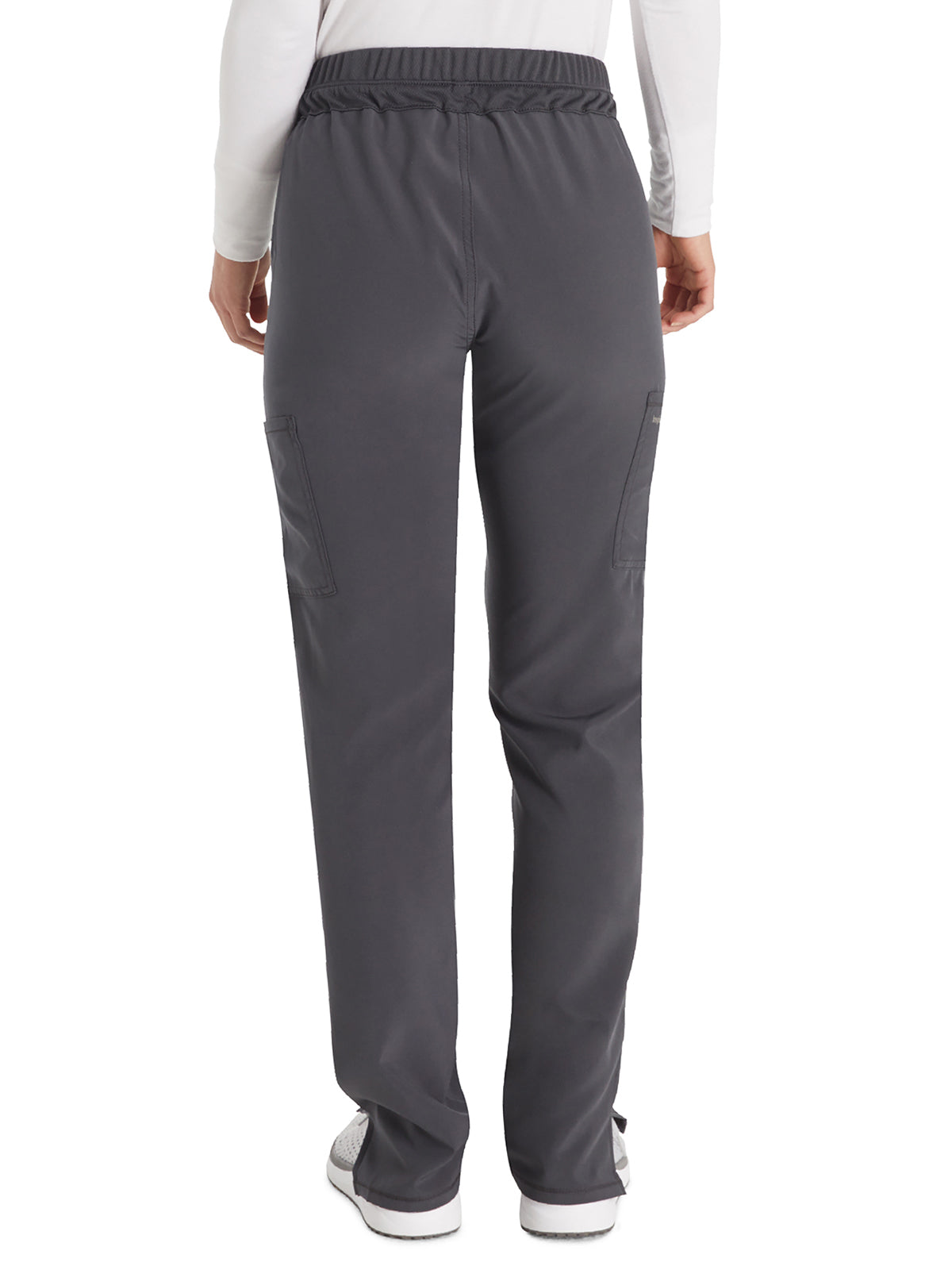 Women's 4-Pocket Straight Leg Pant - IP072A - Pewter