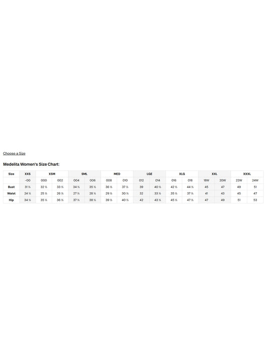 SIZECHART