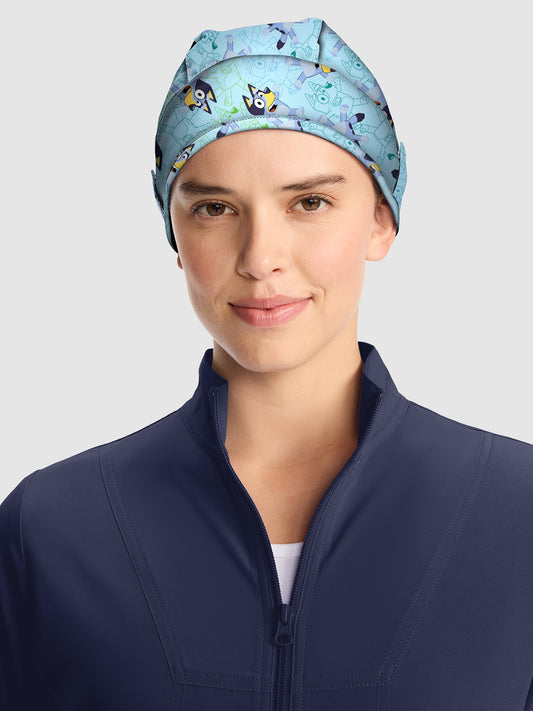 Unisex Print Scrub Hat - TF513 - Bluey Zone