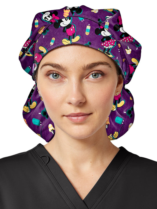 Unisex Print Bouffant Scrub Hat - TF514 - Yummy Freeze