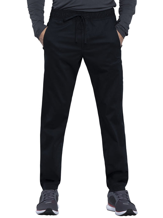 Men's 5-Pocket Natural Rise Jogger Pant - WW012 - Black