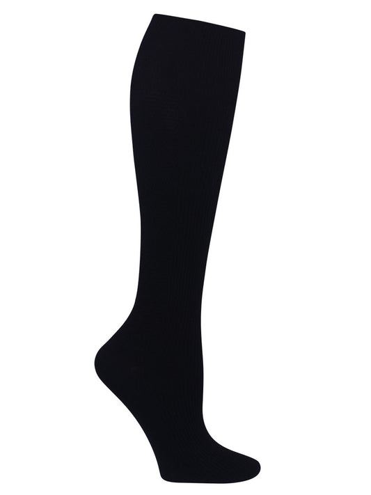Women's 4 Single Pairs of Support Socks - YTSSOCK1 - Black