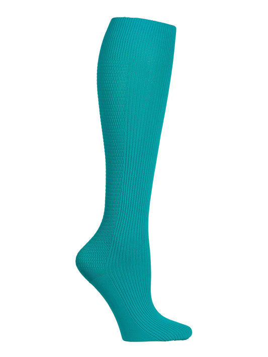 Women's 4 Single Pairs of Support Socks - YTSSOCK1 - Tender Teal