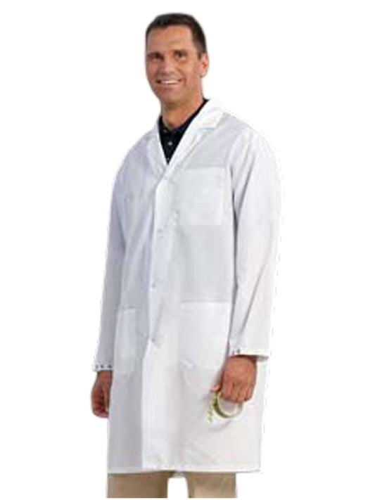 Unisex 3-Pocket 41" SC3 System Lab Coat - 3434 - White