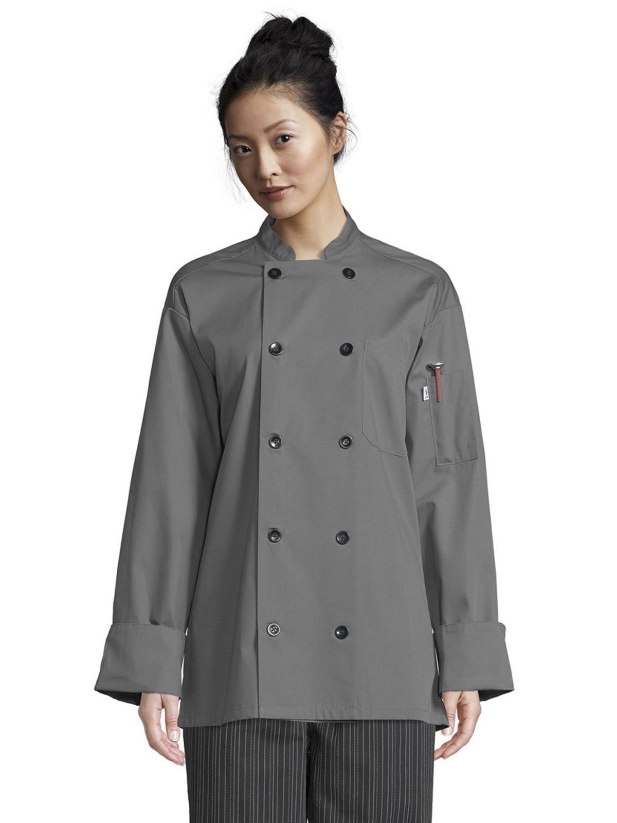 Unisex Chef Coat - 0413 - Slate