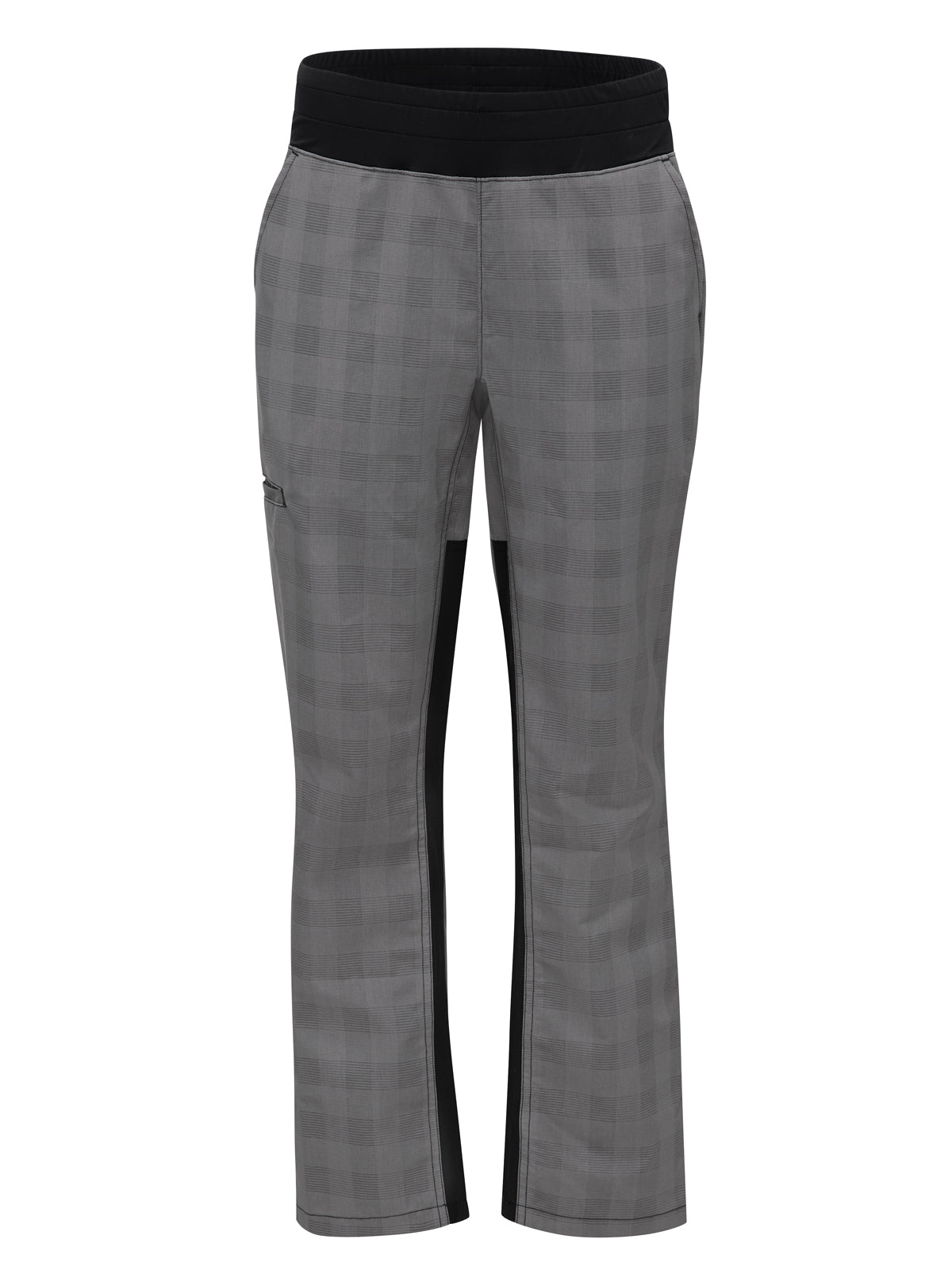 Women's Straight Fit Airflow Chef Pant - 0P1W - Grey/Black Plaid
