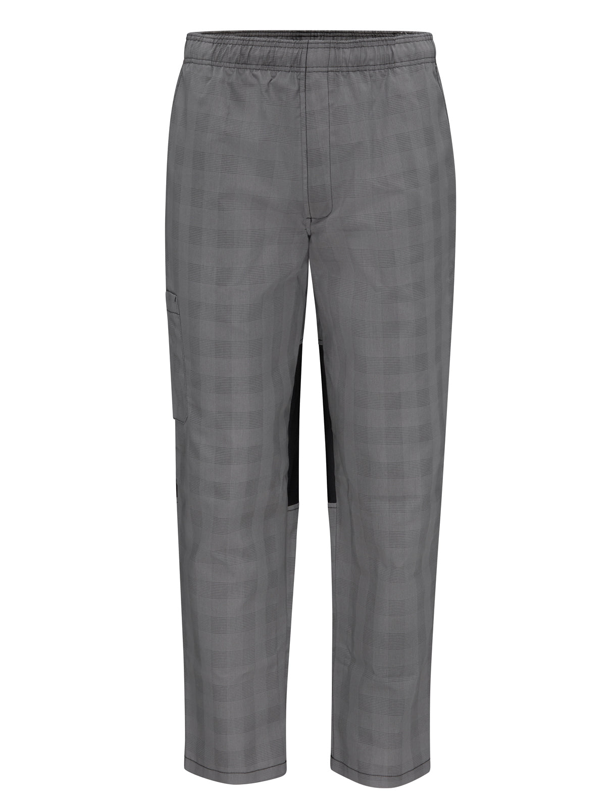 Men's Baggy Airflow Chef Pant - 0P2M - Grey/Black Plaid