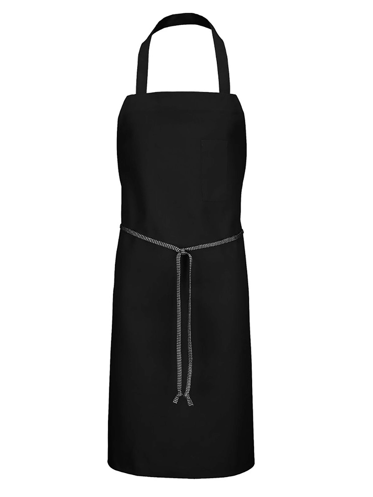 Men's Poly Cotton Standard Apron - 1430 - Black