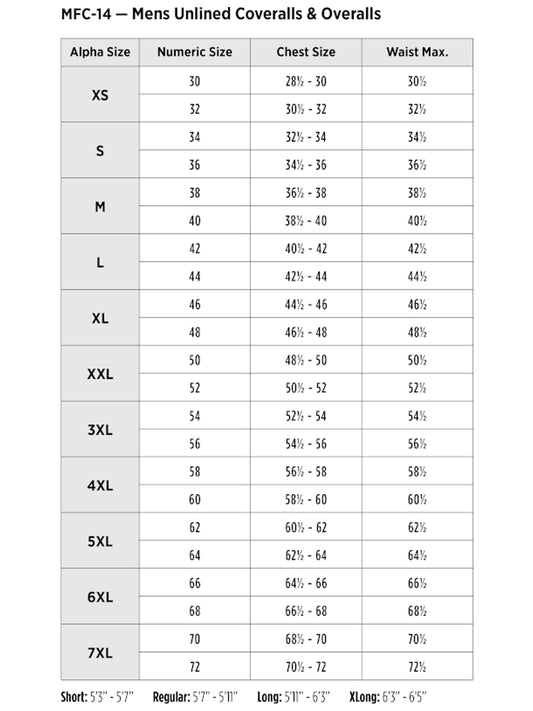 SIZECHART