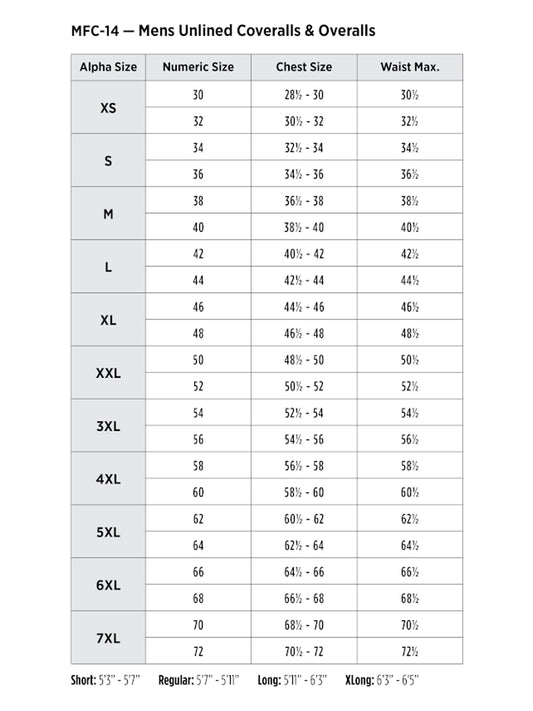 SIZECHART