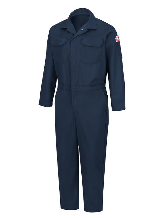 Men's Midweight Excel Flame-Resistant Deluxe Coverall - CED2 - Navy
