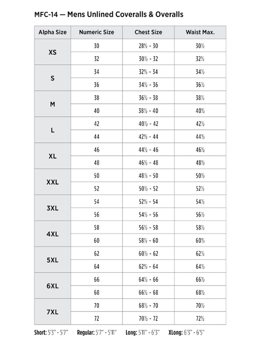 SIZECHART