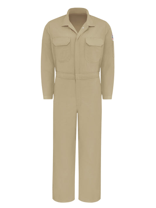 Men's Lightweight Excel Flame-Resistant Comfortouch Premium Coverall - CLB2 - Khaki