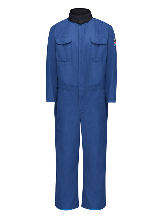 Men's Flame-Resistant and Chemical Splash Protection Coverall - CNR6 - Royal Blue