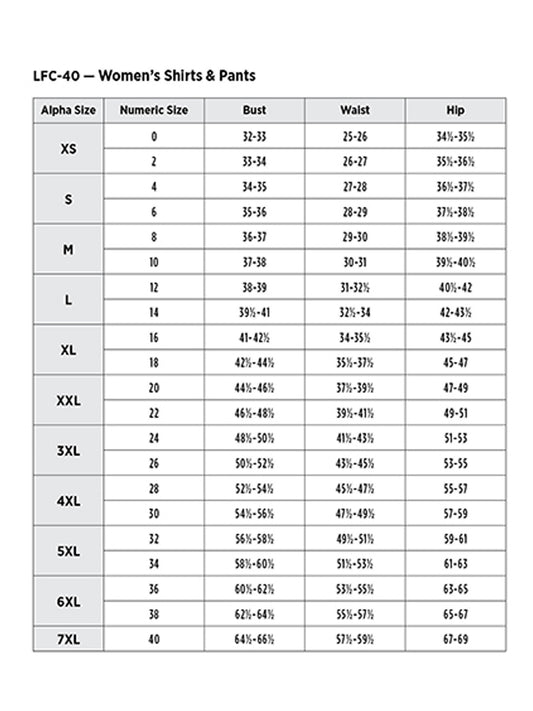 SIZECHART