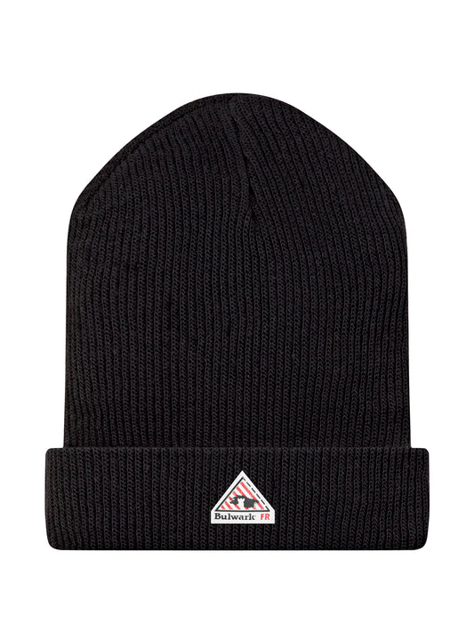 Unisex Modacrylic Flame-Resistant Knit Cap - HMC2 - Black