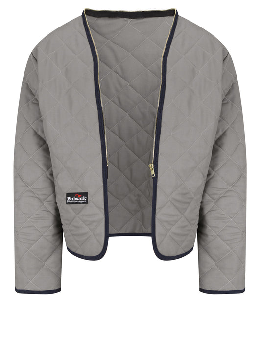 Men's Heavyweight Flame-Resistant Zip-In Modaquilt Jacket Liner - LML4 - Gray
