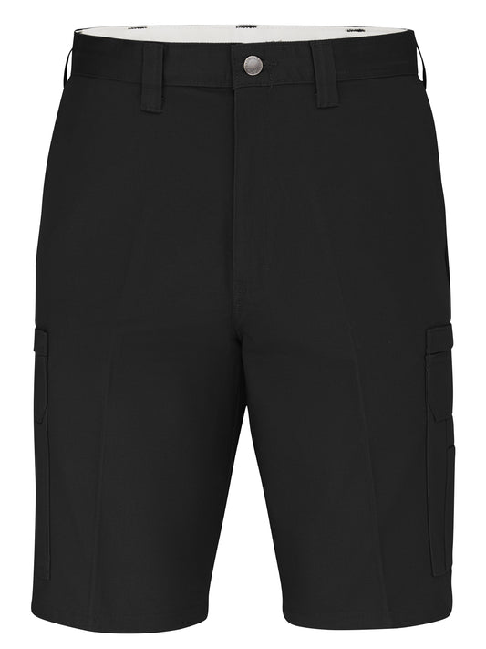 Men's 11" Industrial Cotton Cargo Shorts - LR33 - Black