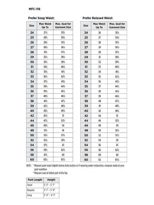 SIZECHART