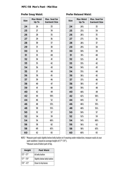 SIZECHART