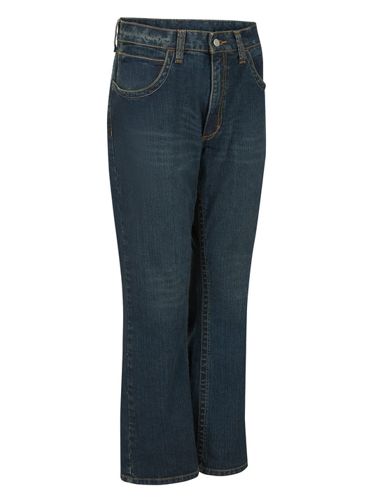 Men's Relaxed Fit Bootcut Jean with Stretch - PSJ2 - Sanded Denim
