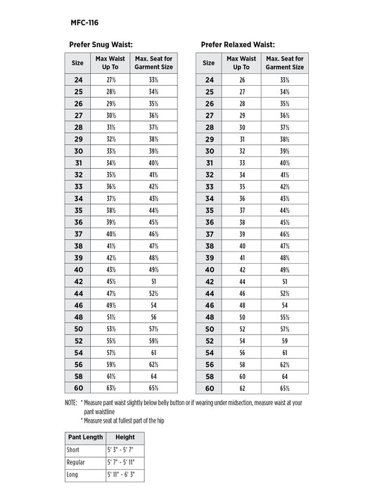 SIZECHART
