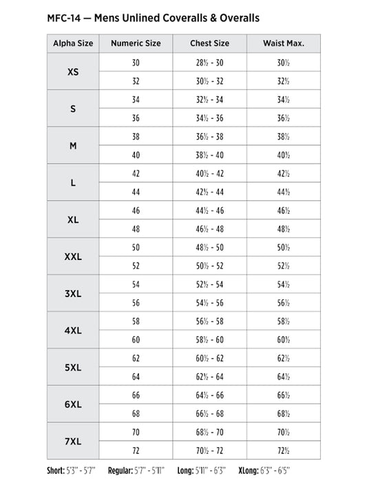 SIZECHART