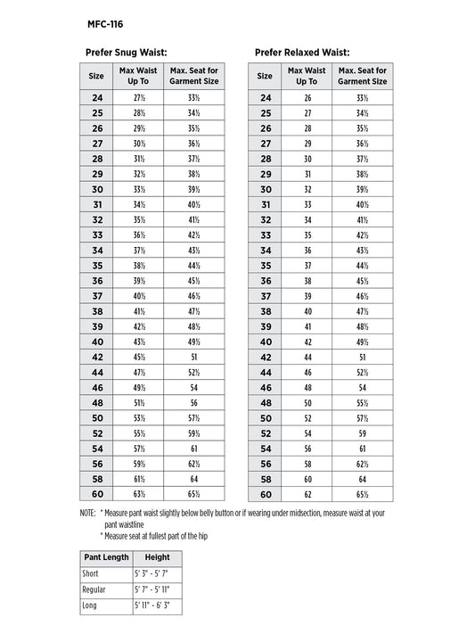 SIZECHART
