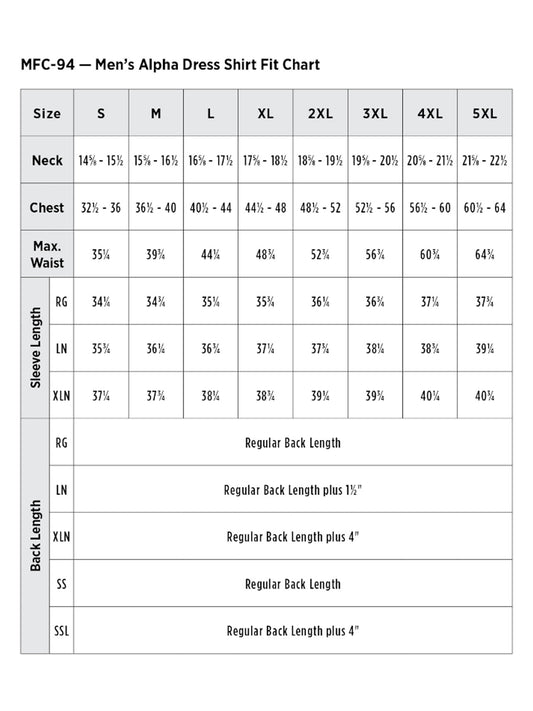 SIZECHART