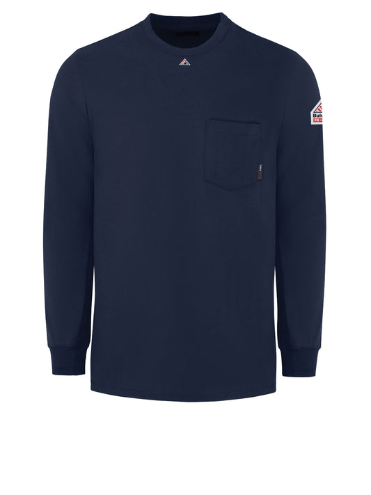 Men's Flame-Resistant Long Sleeve T-Shirt - SET2 - Navy