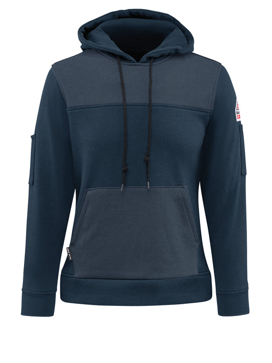 Women's Flame-Resistant Fleece Hoodie - SMM5 - Navy