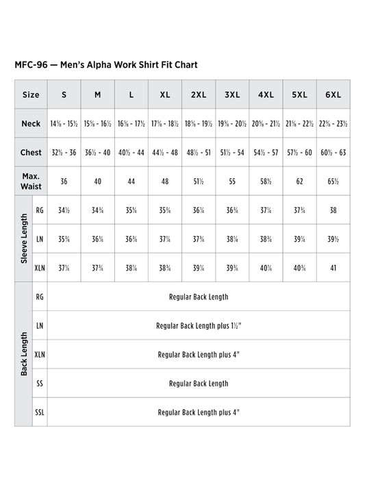 SIZECHART