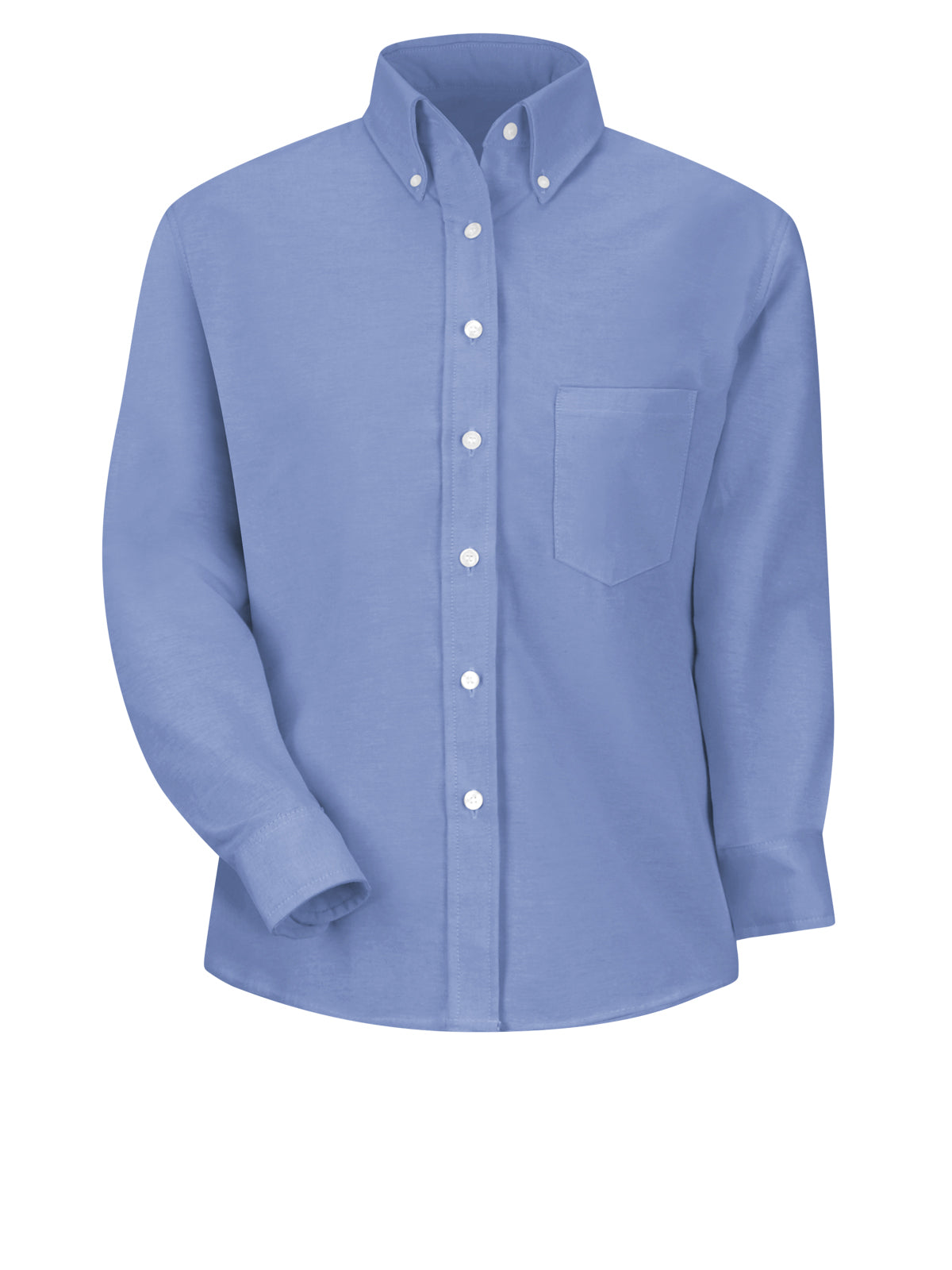 Women's Long Sleeve Executive Oxford Dress Shirt - SR71 - Light Blue
