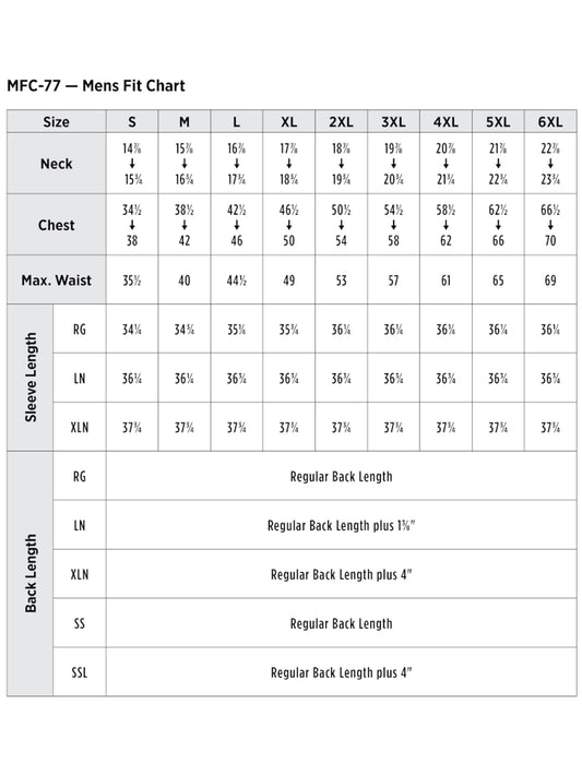 SIZECHART