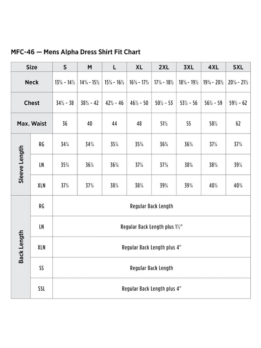 SIZECHART