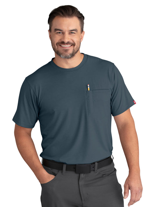 Men's 1-Pocket Cooling Short Sleeve T-Shirt - TKM2 - Arctic