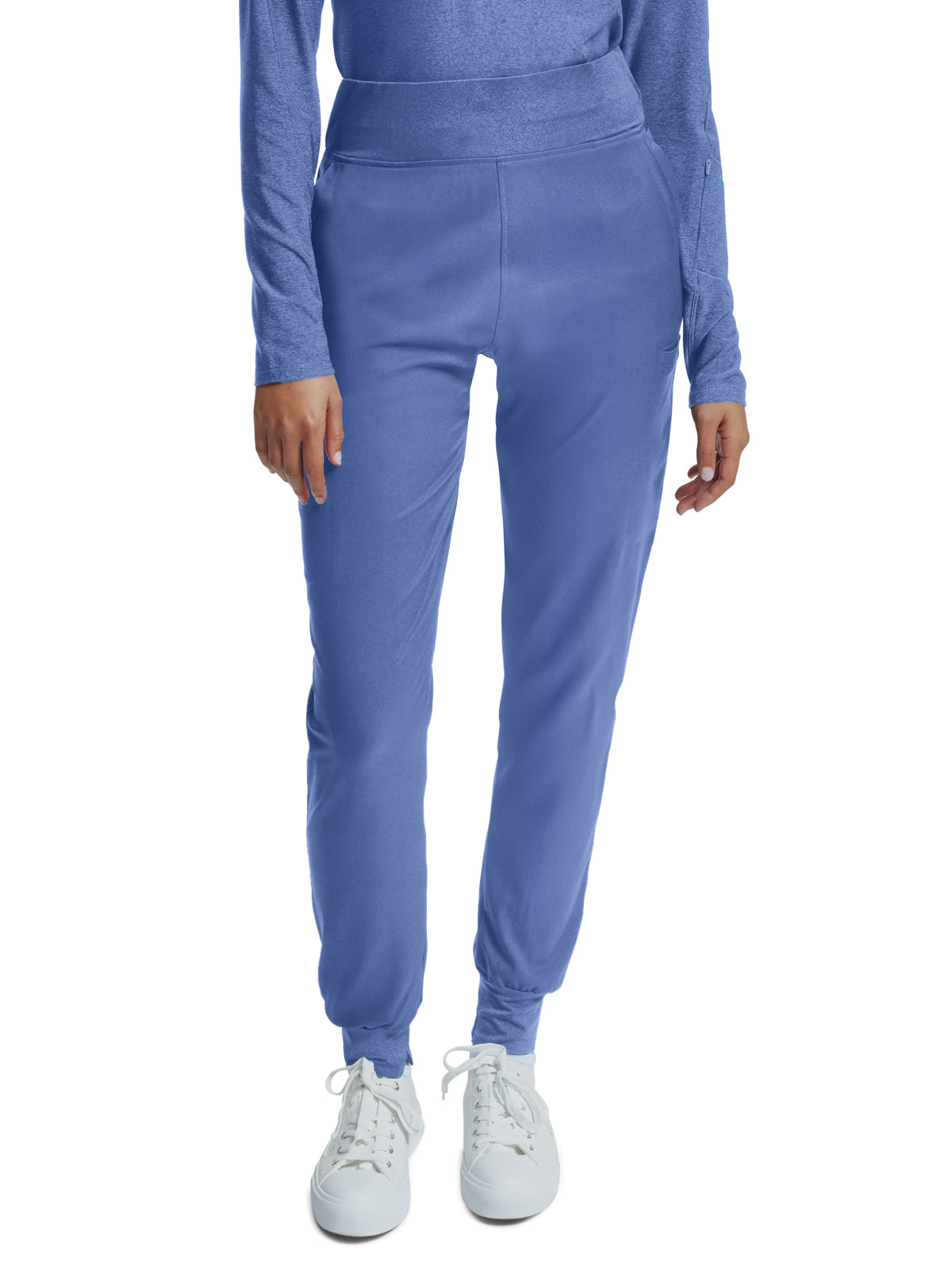 Women's Knitted Waistband Jogger Pant - WB420 - Ceil