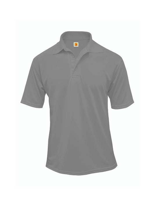 Unisex Short Sleeve Dri-Fit Polo - 8953 - Grey