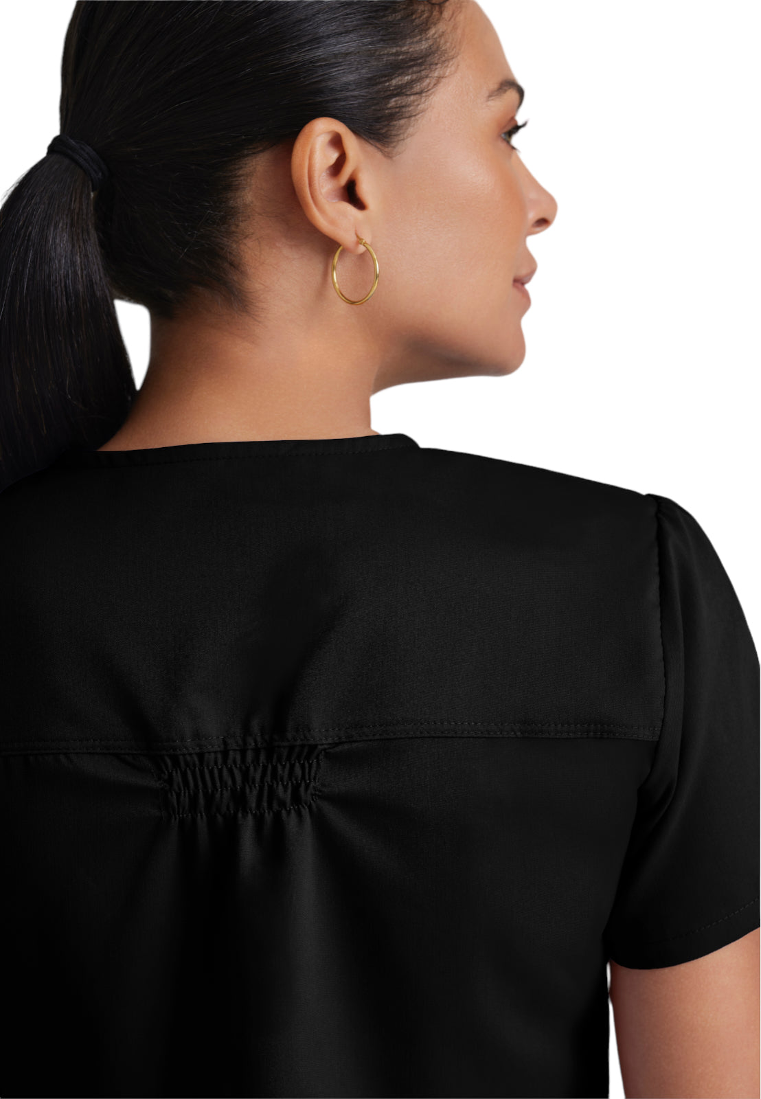 Women's V-Neck Aubrey Top - 71166 - Black