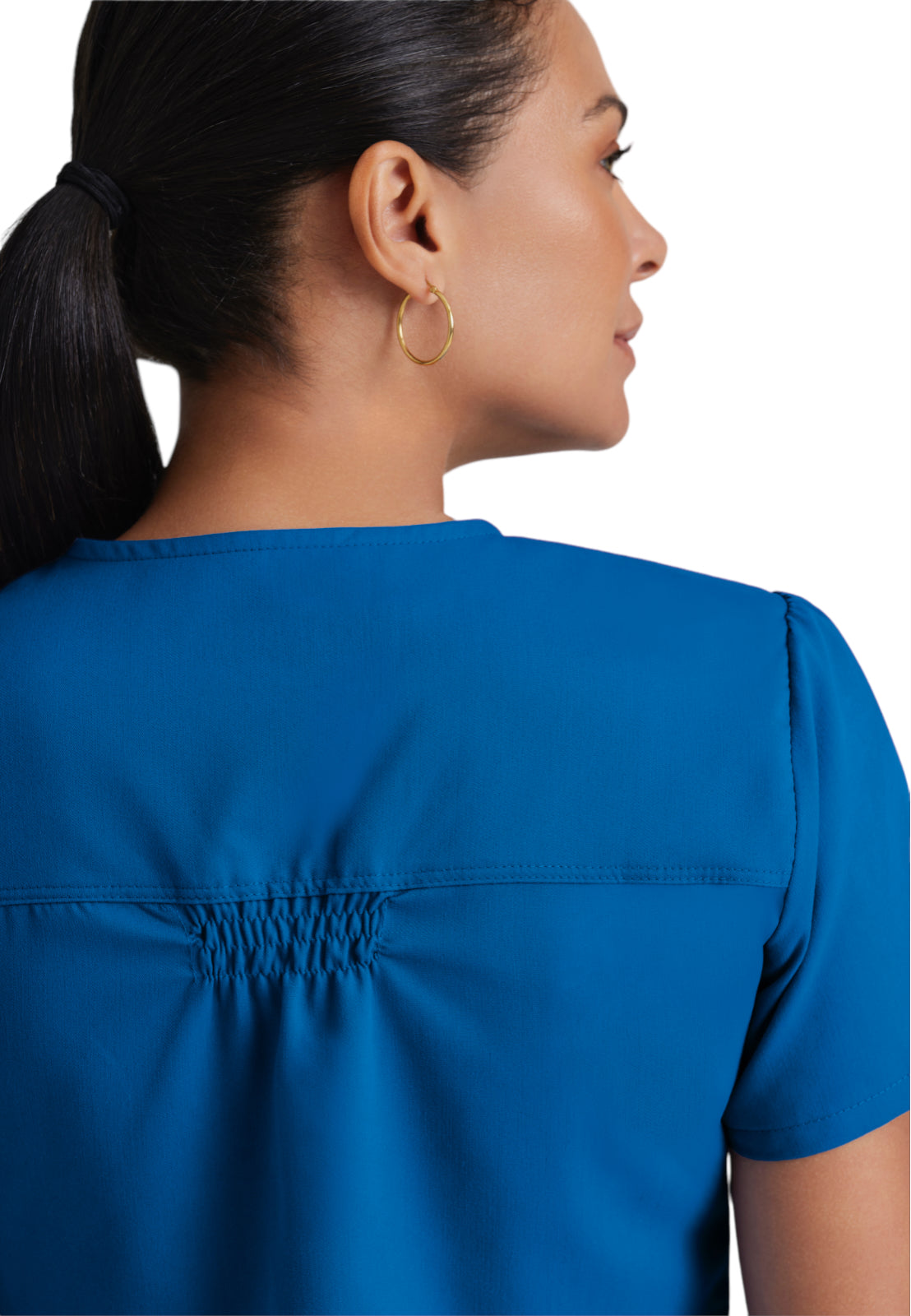Women's V-Neck Aubrey Top - 71166 - New Royal