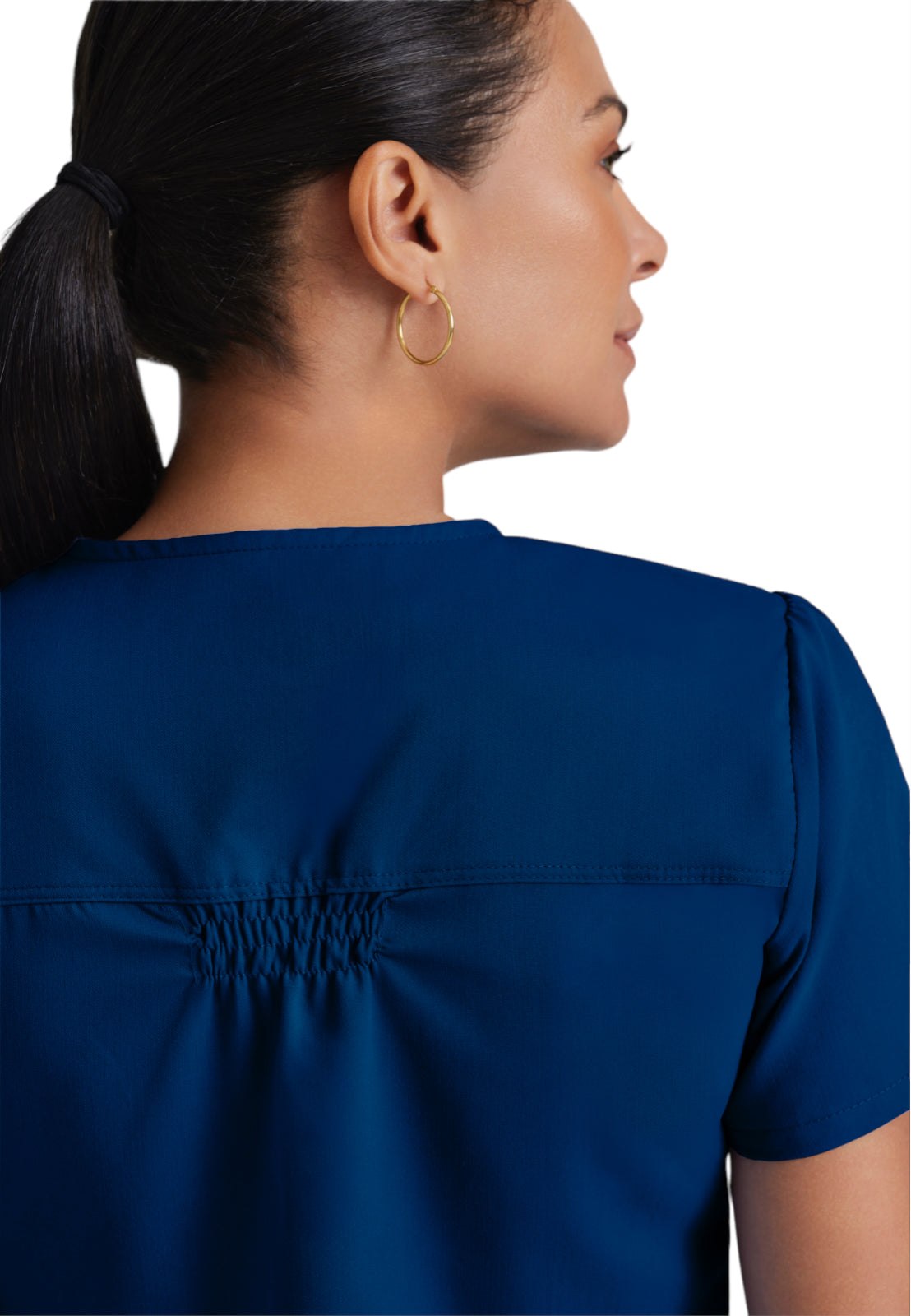 Women's V-Neck Aubrey Top - 71166 - Indigo (Navy)