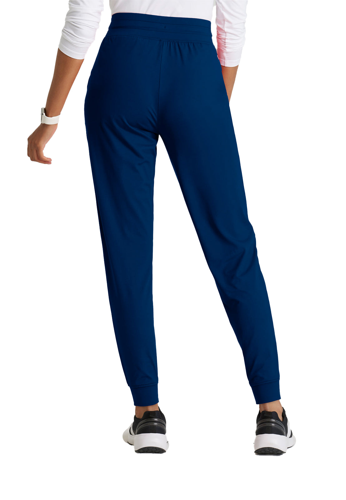 Women's 5 Pocket Drawcord Waistband Jogger Pant - BOP631 - Indigo (Navy)