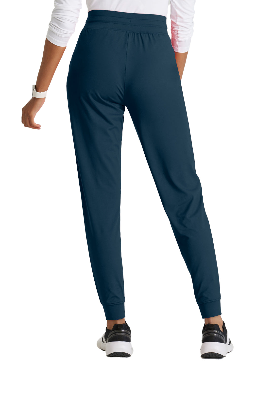 Women's 5 Pocket Drawcord Waistband Jogger Pant - BOP631 - Steel