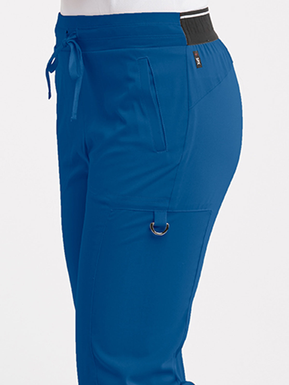 Women's Zip Cargo Pocket Kim Pant - GRSP500 - New Royal