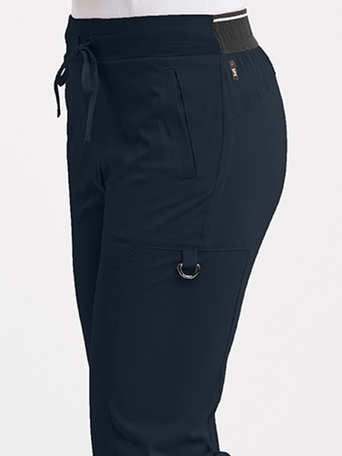 Women's Zip Cargo Pocket Kim Pant - GRSP500 - Steel