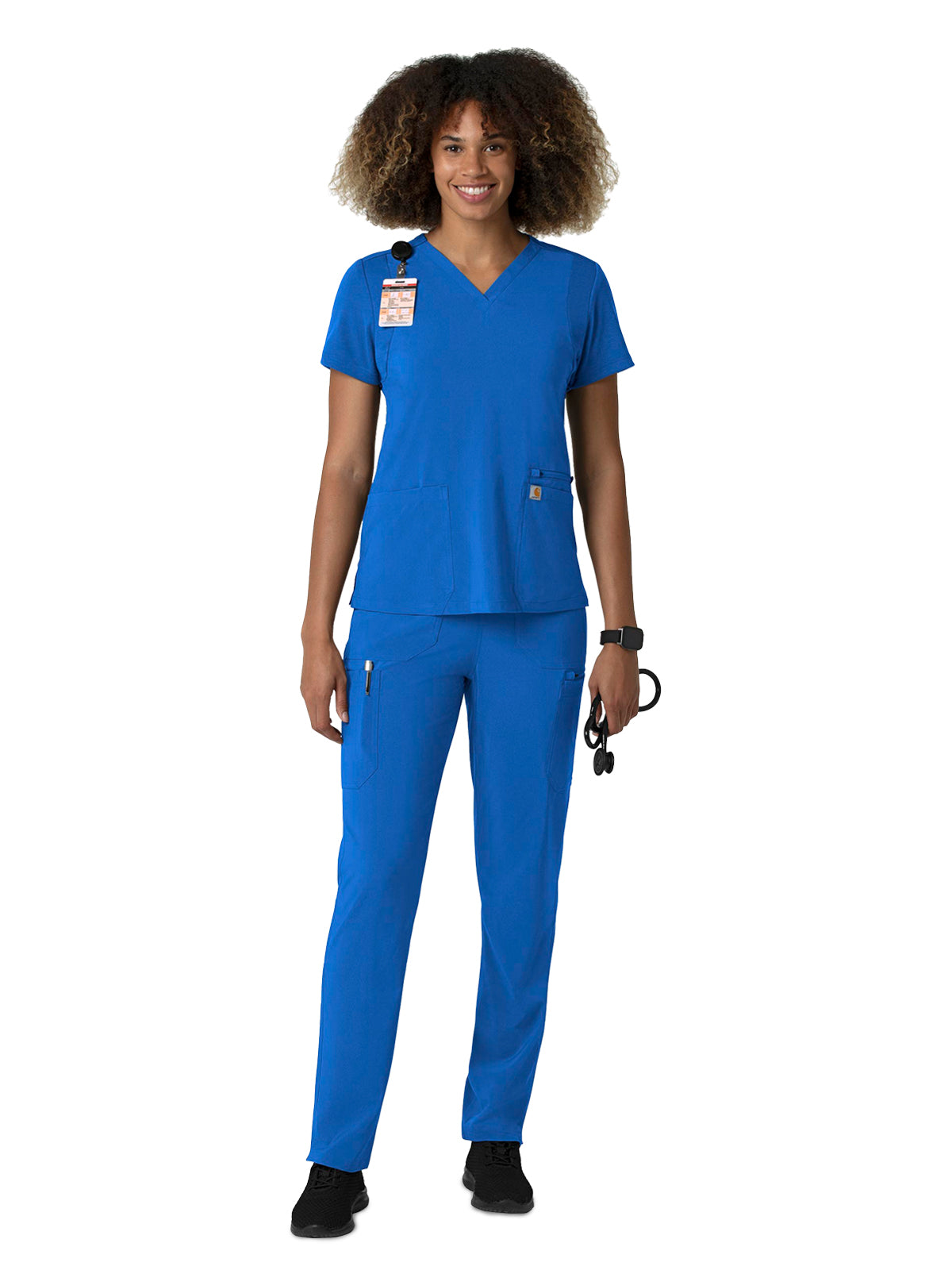 Women's Seven-Pocket Straight Leg Pant - C53210 - Royal