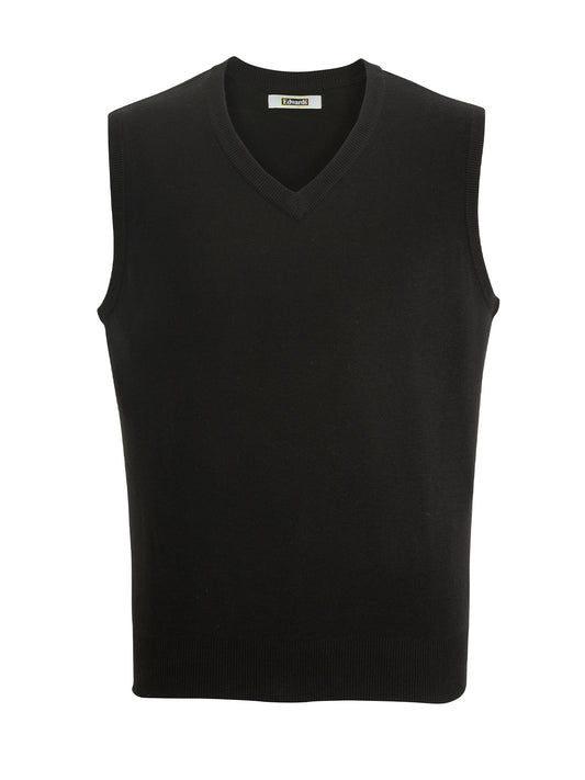 Men's V-Neck Vest - 4065 - Black