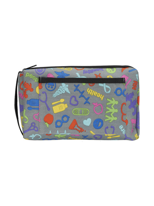 Compact Carry Case - 745 - Medical Symbols Pewter